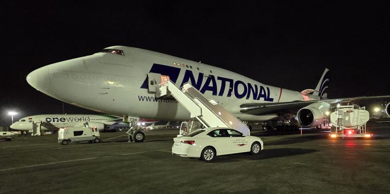 Handling Royalty: The B747 Queen of the Skies in Action